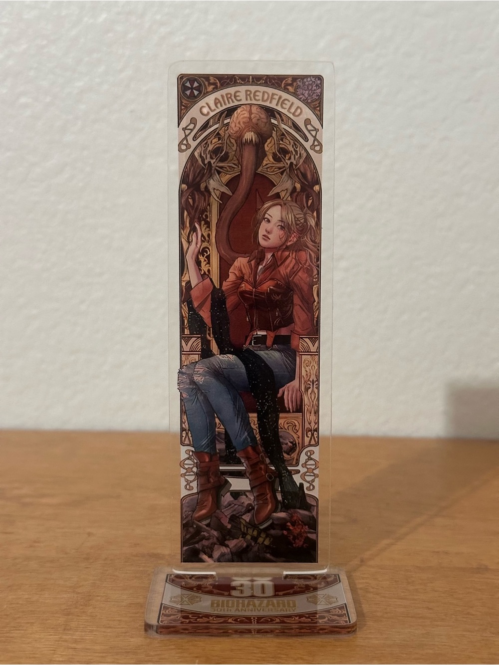 Resident evil Claire Redfield stand up figure